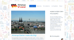 Desktop Screenshot of almanyavizesi.com
